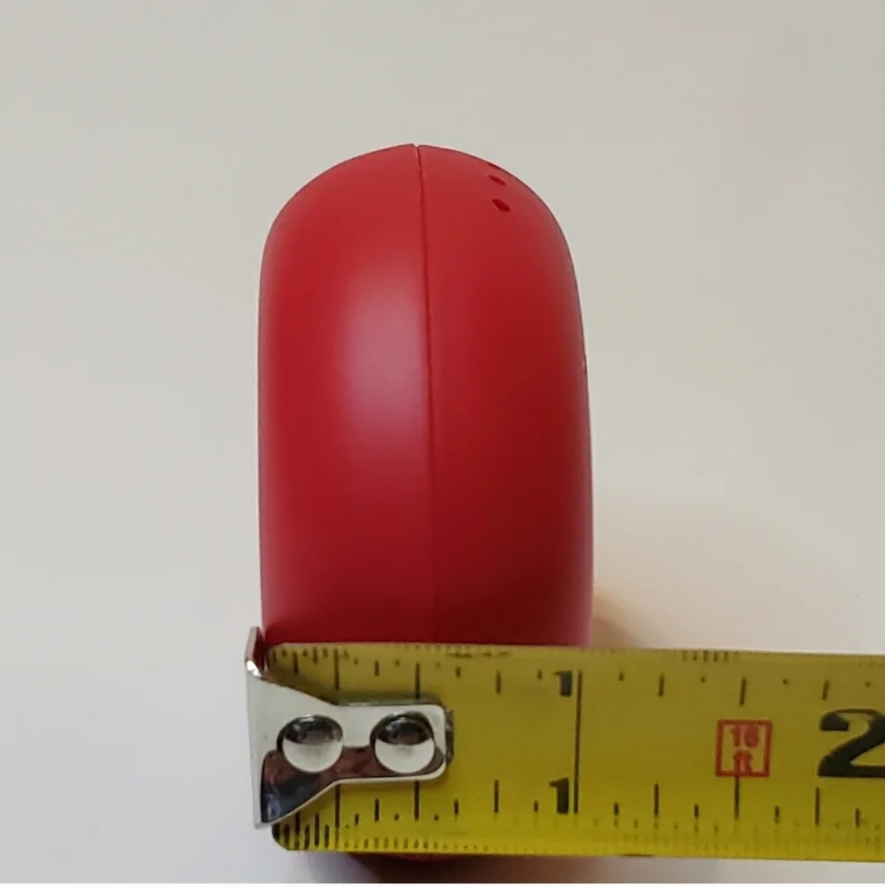 Tupperware Red Portable Salt Shaker For Car